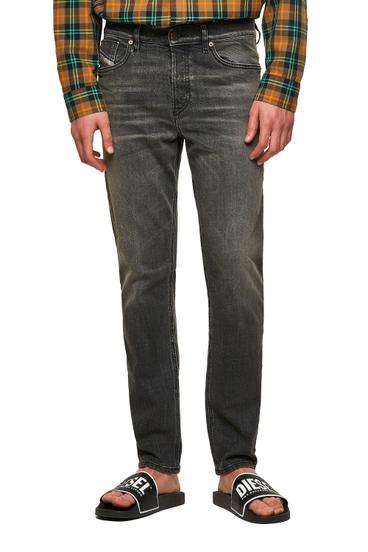 Diesel - 2005 D-FINING 09A73 Tapered Jeans, Negro/Gris oscuro - Image 1