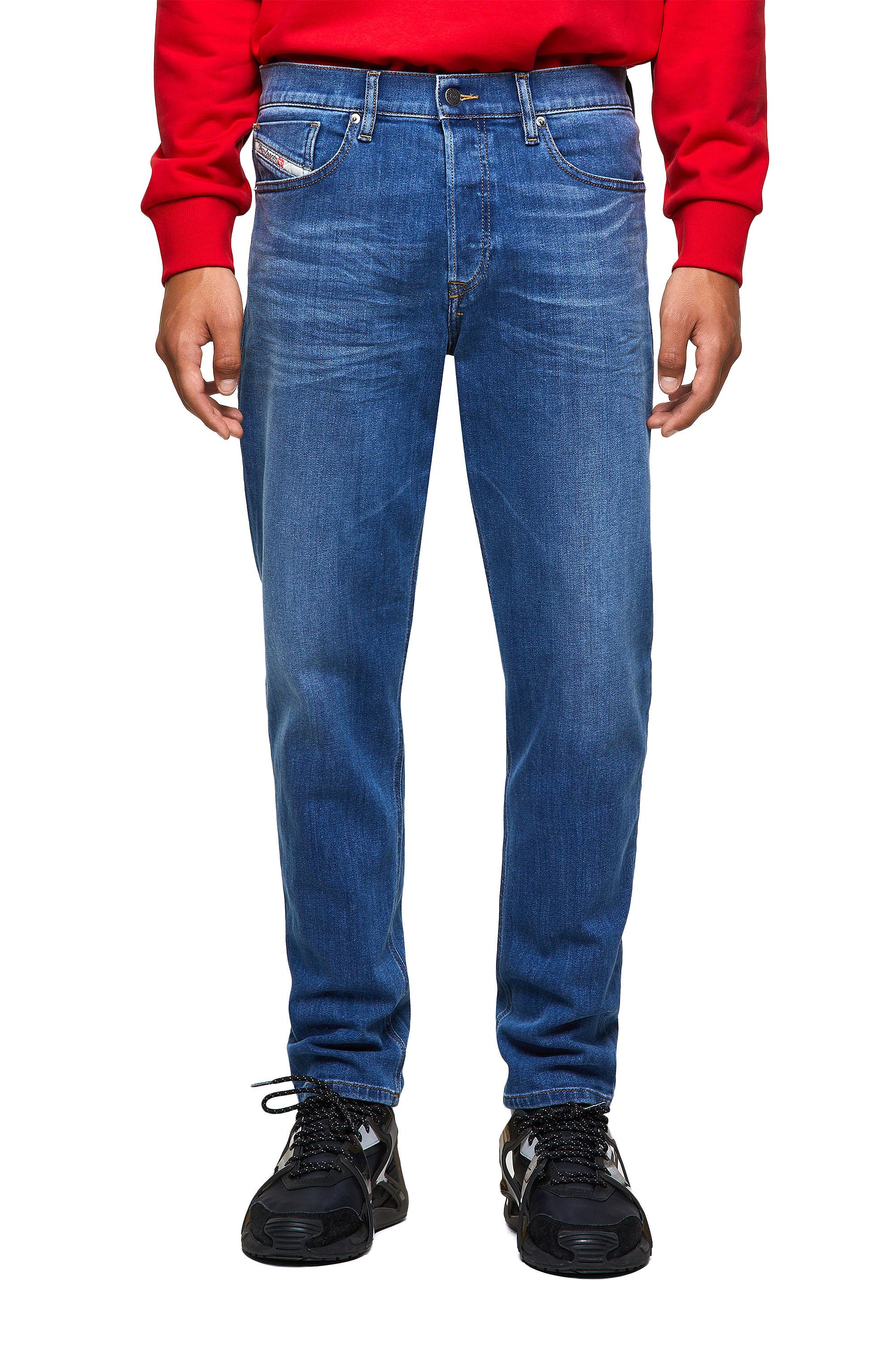 Diesel - 2005 D-FINING 09A80 Tapered Jeans, Medium blue - Image 3