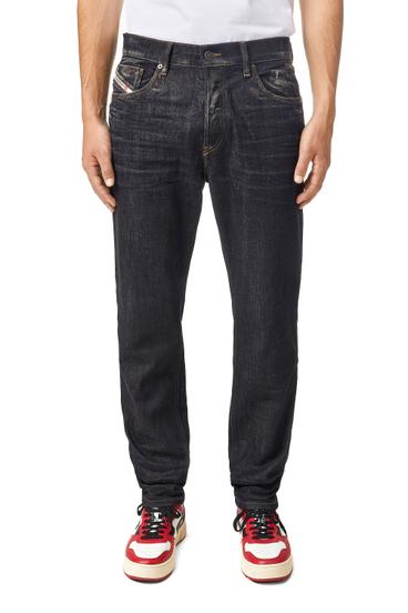 Diesel - 2005 D-FINING 09A87 Tapered Jeans, Negro/Gris oscuro - Image 1