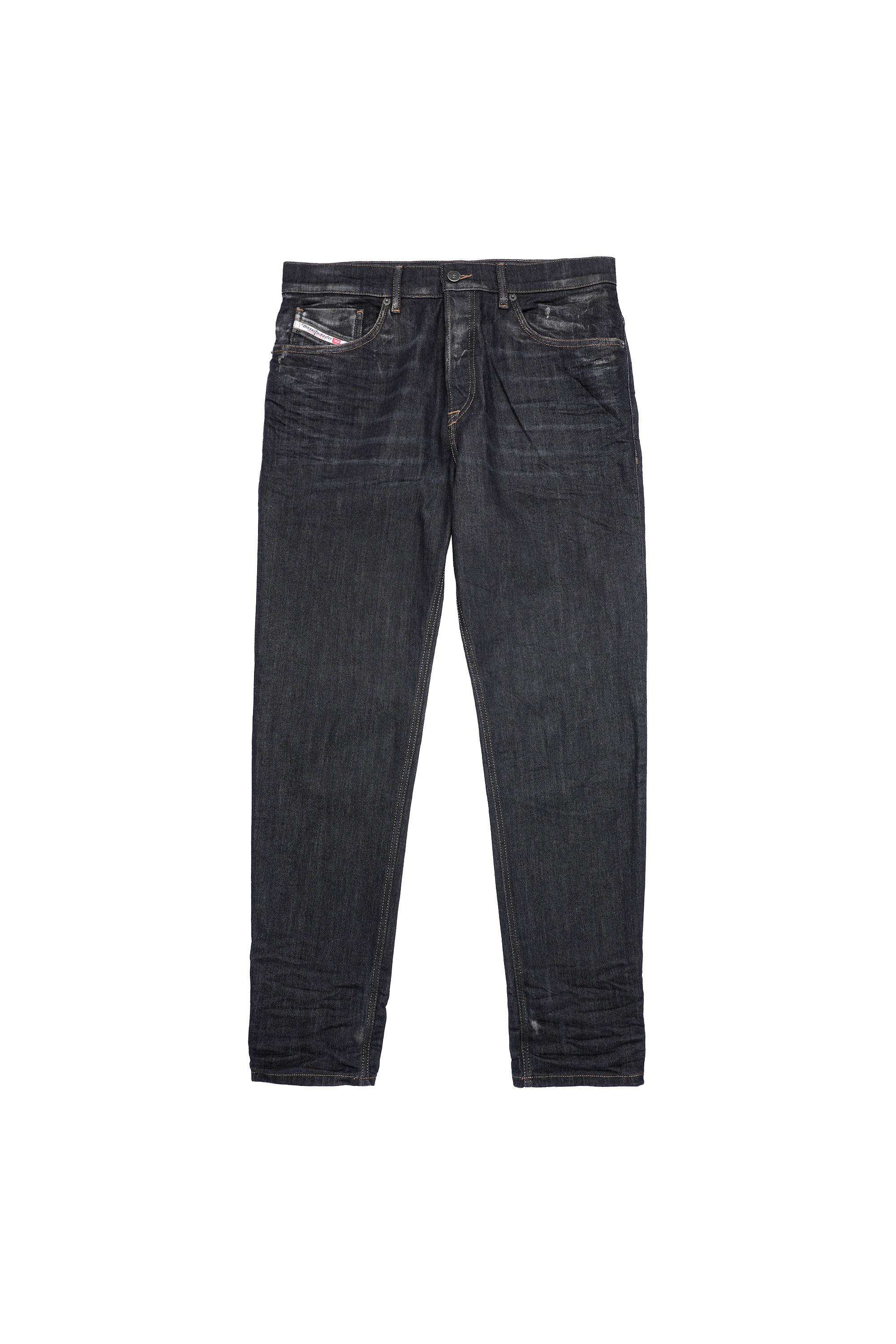 Diesel - D-Fining Tapered Jeans 09A87, Black/Dark grey - Image 2