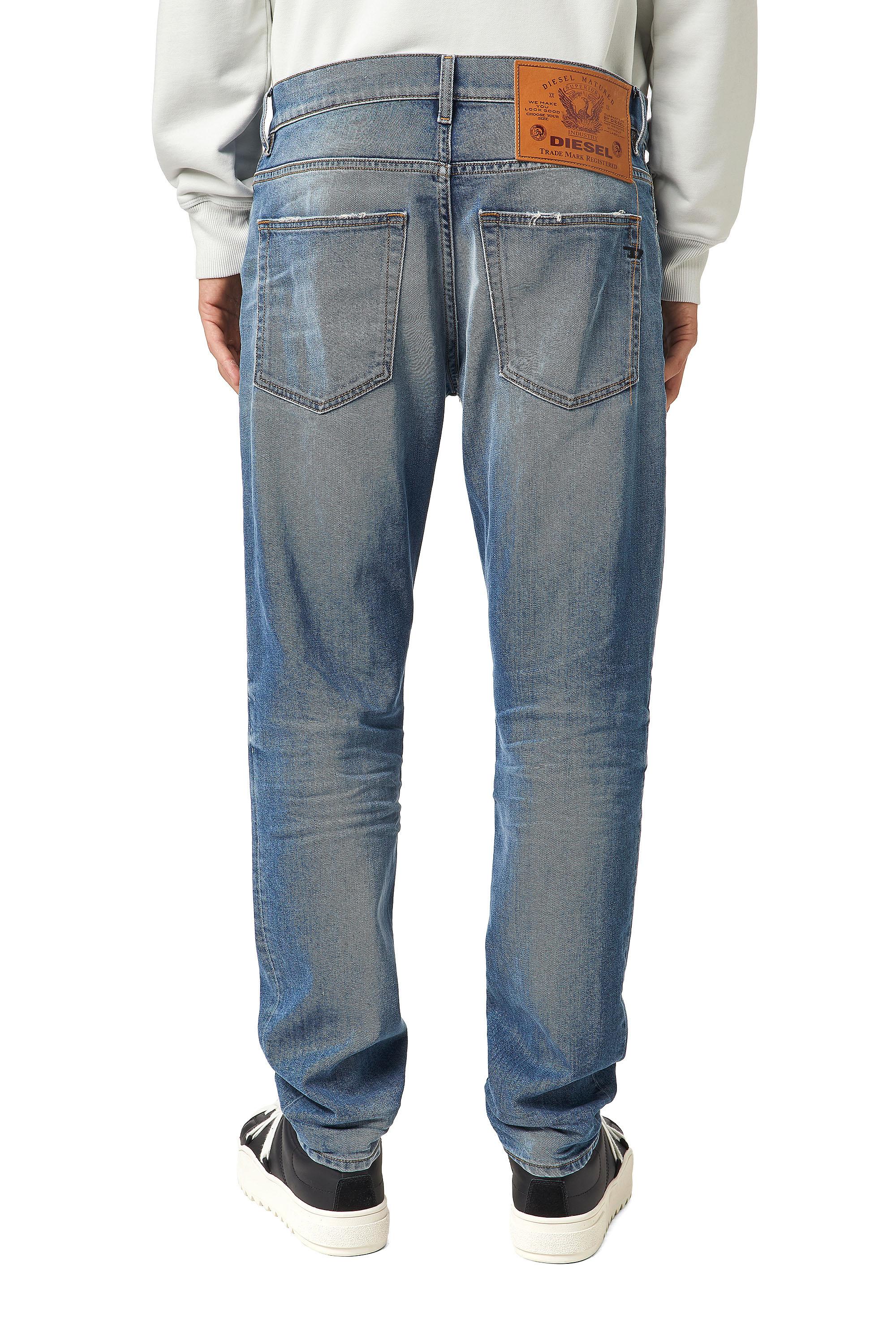 Diesel - 2005 D-FINING 09A97 Tapered Jeans, Azul Claro - Image 4