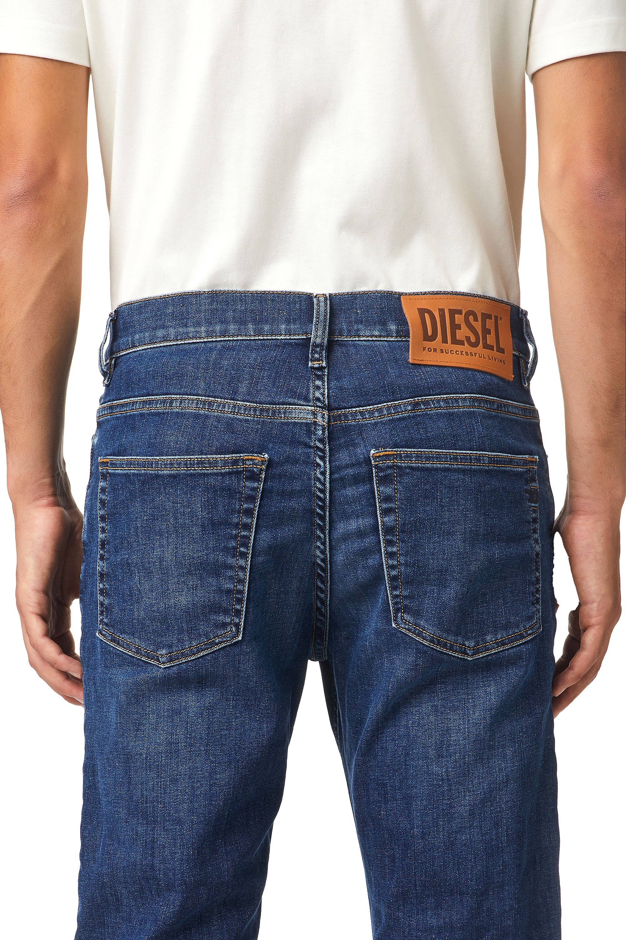Diesel - 2005 D-FINING 09B06 Tapered Jeans, Azul medio - Image 6