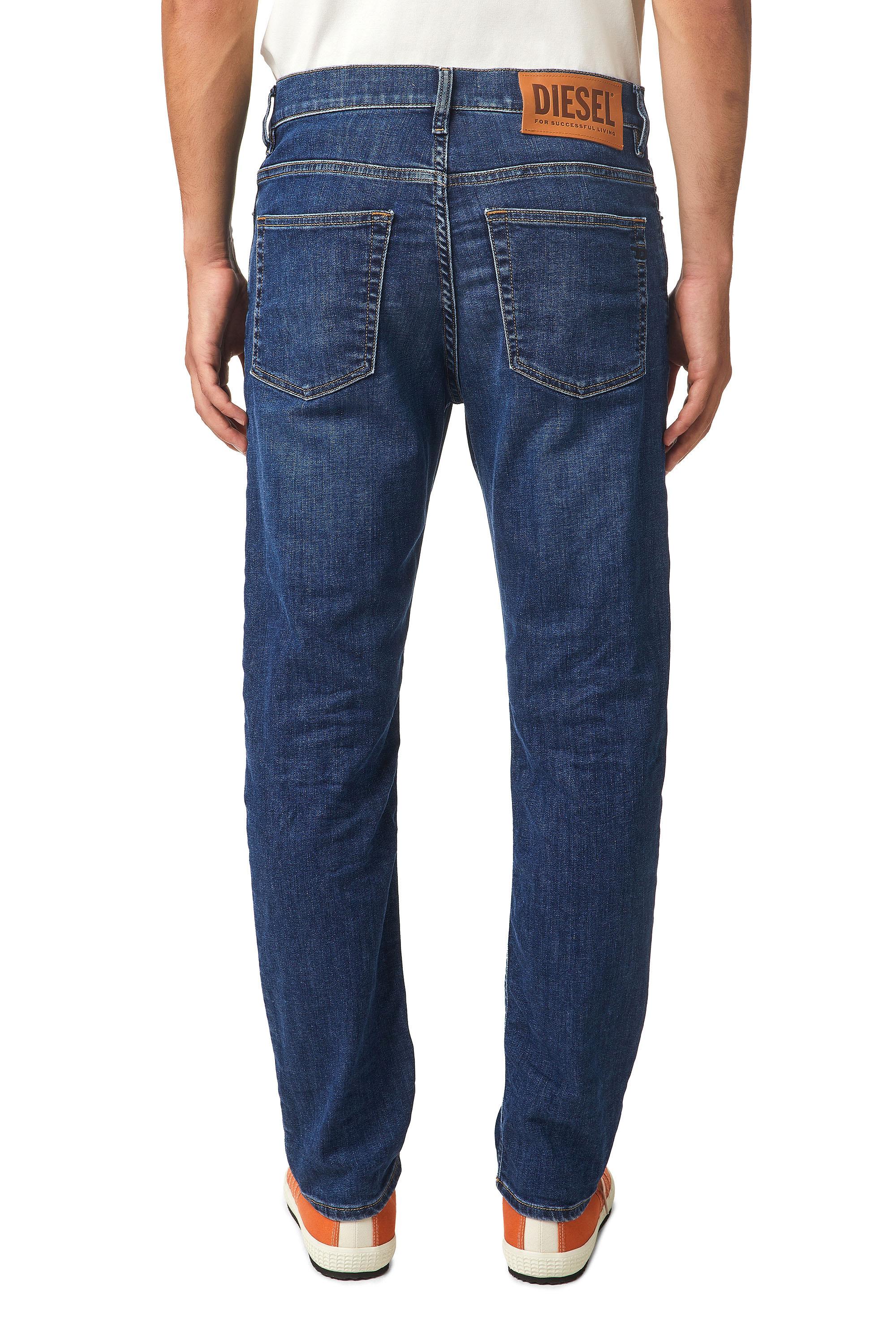 Diesel - D-Fining Tapered Jeans 09B06, Medium blue - Image 4