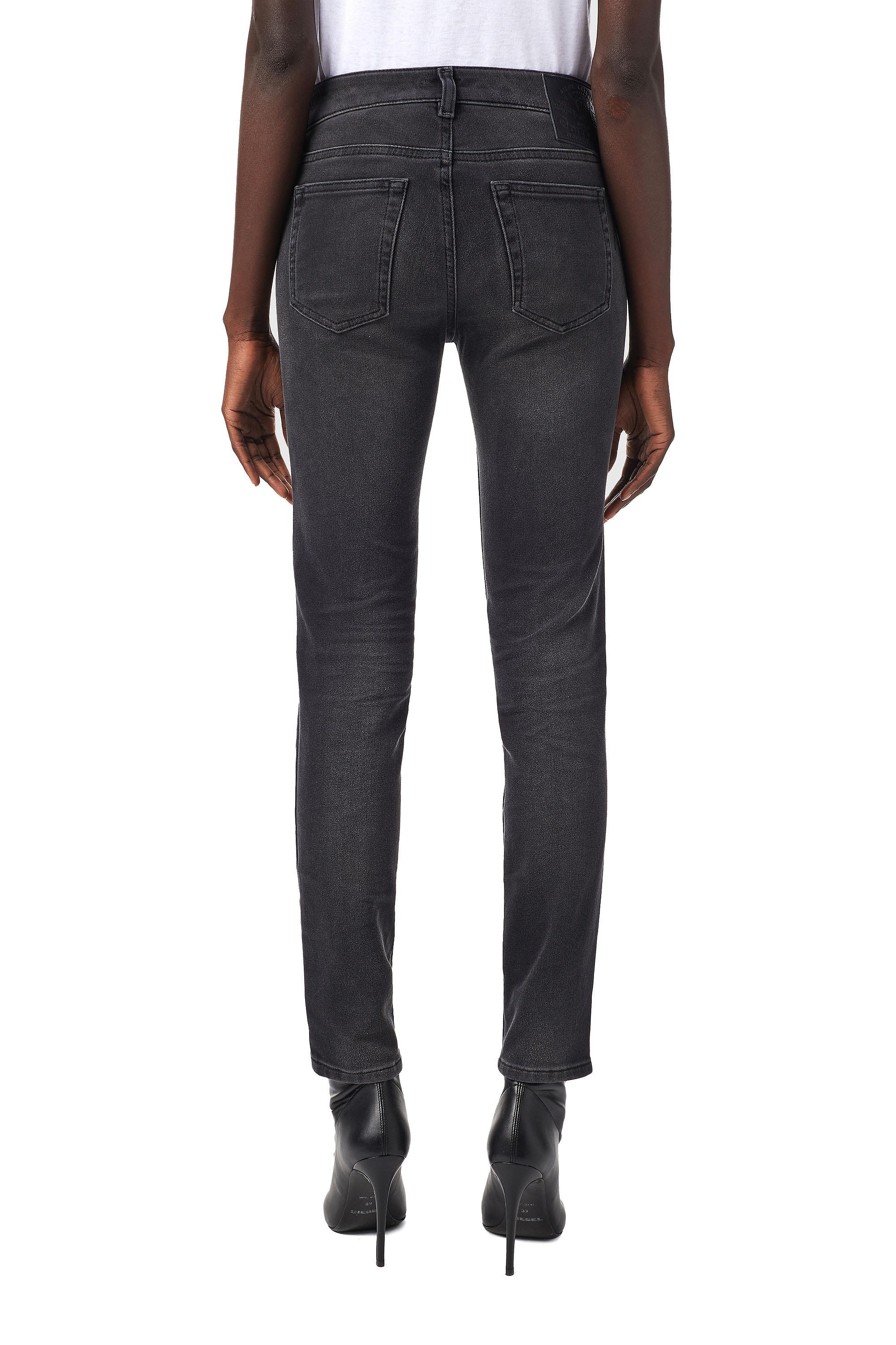 Diesel - D-Ollies Slim JoggJeans® 09B22, Black/Dark grey - Image 5
