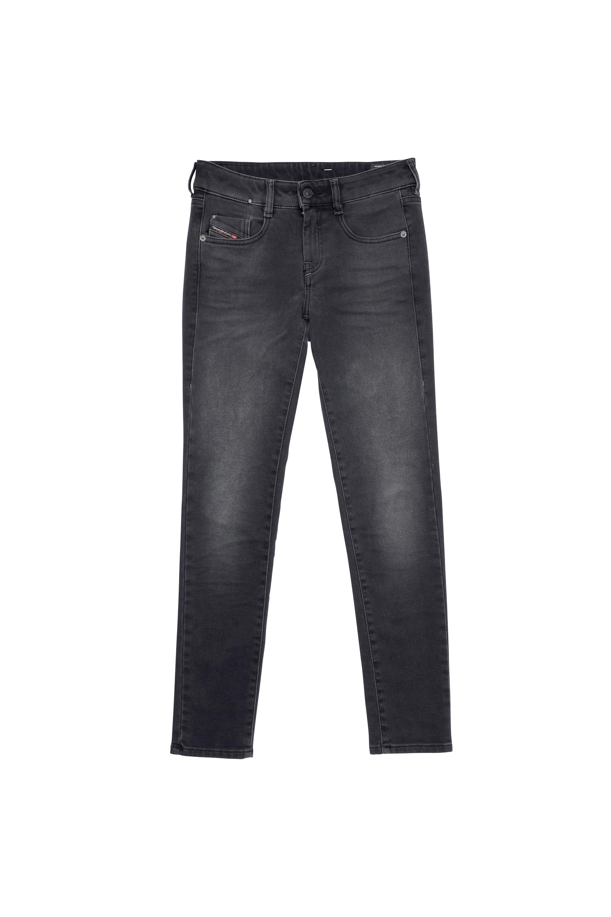 Diesel - D-Ollies Slim JoggJeans® 09B22, Black/Dark grey - Image 2