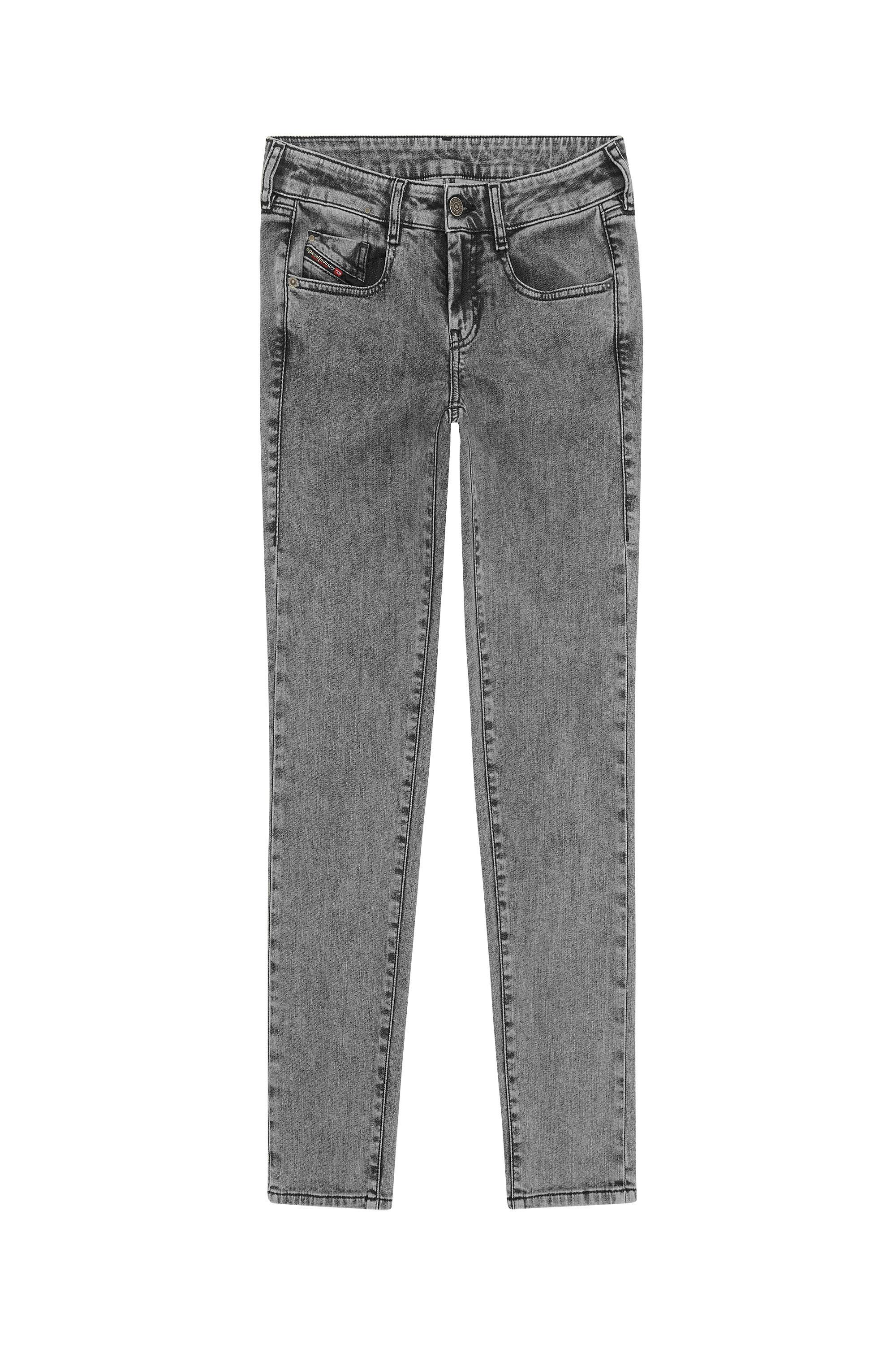 Diesel - D-Ollies JoggJeans® 09D07 Slim, Black/Dark grey - Image 2