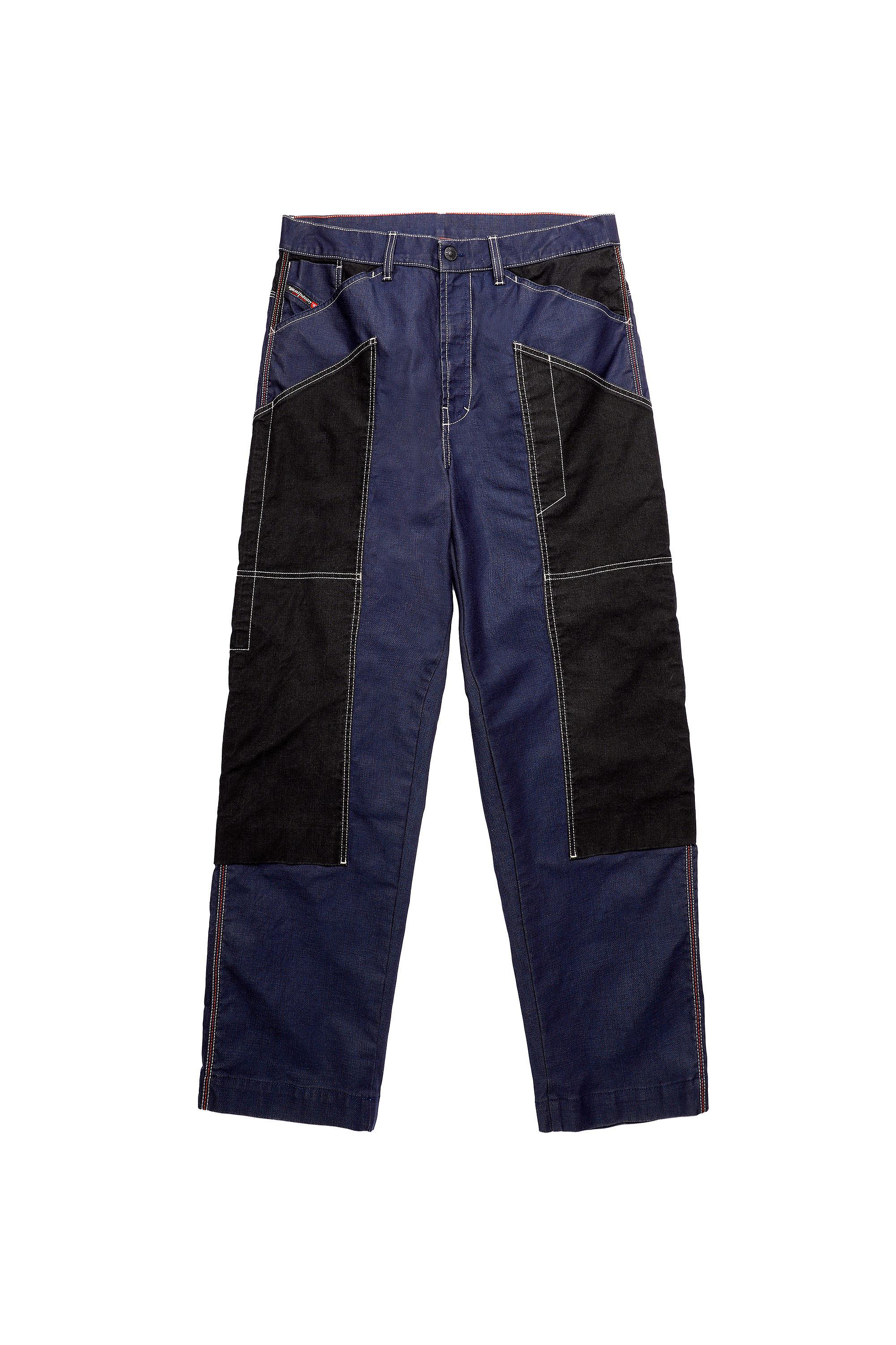 Diesel - D-Franky JoggJeans® 0EEAW Straight, Azul Oscuro - Image 2