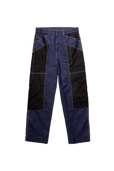 Diesel - D-Franky JoggJeans® 0EEAW Straight, Azul Oscuro - Image 6