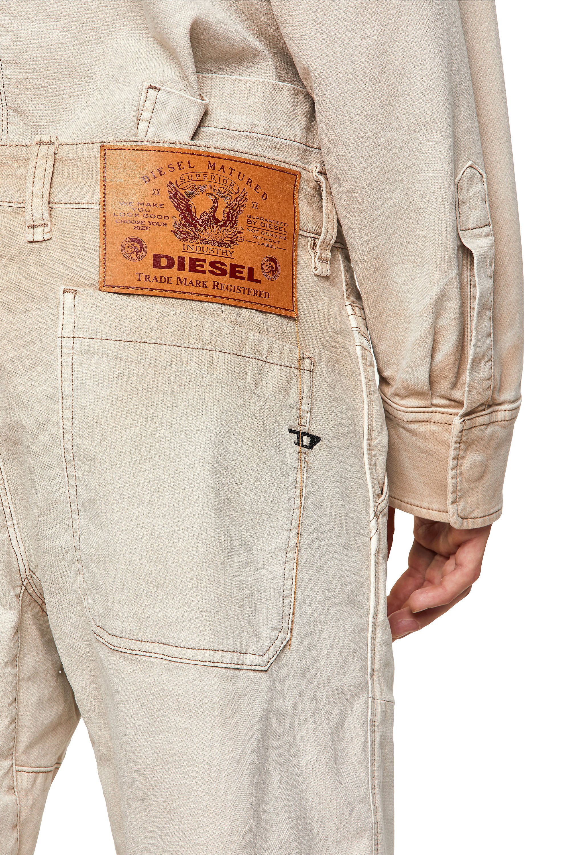 Diesel - D-Azerr Straight JoggJeans® 069WG, White - Image 5