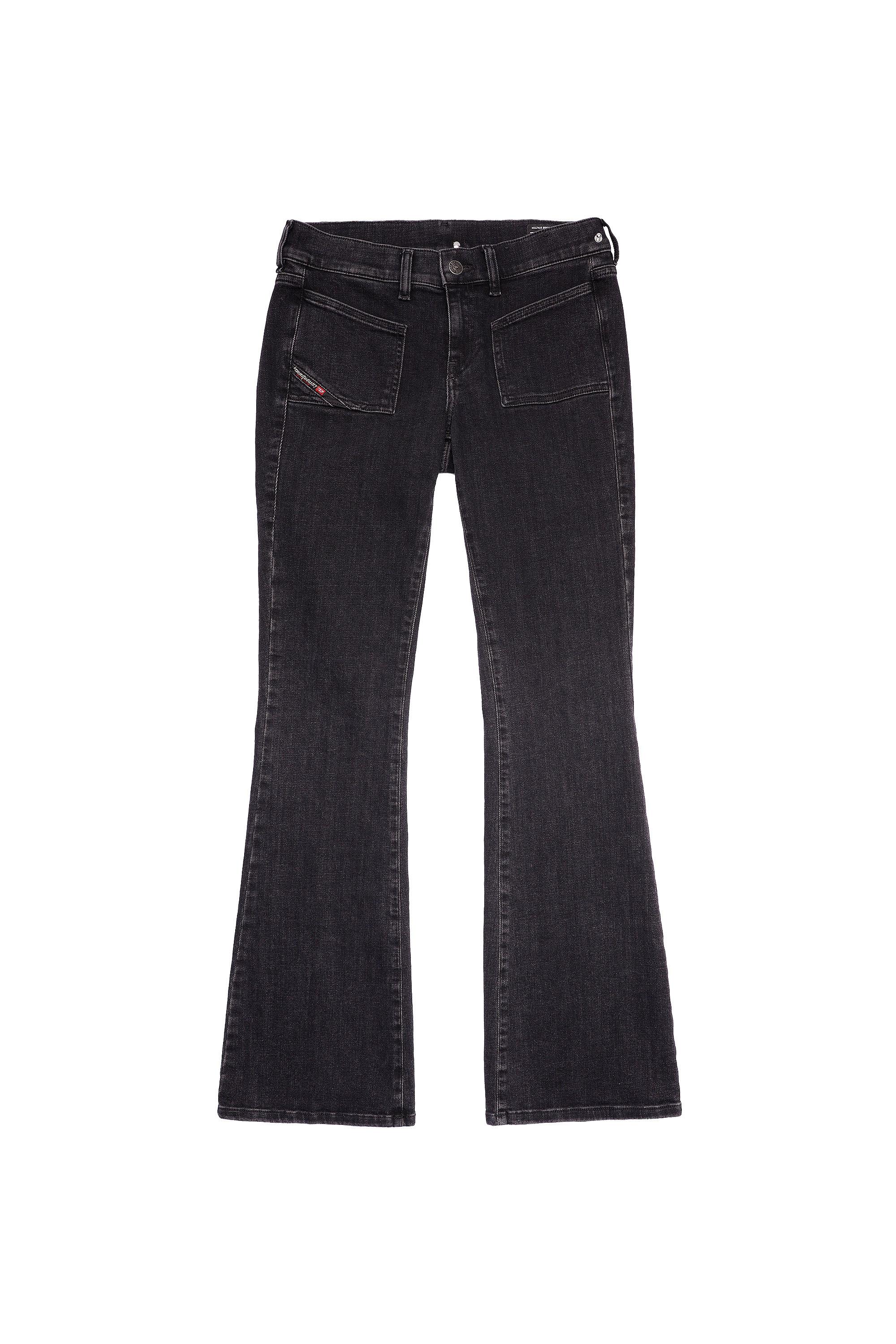 Diesel - D-Ebbey Bootcut Jeans 09A66, Black/Dark Grey - Image 2