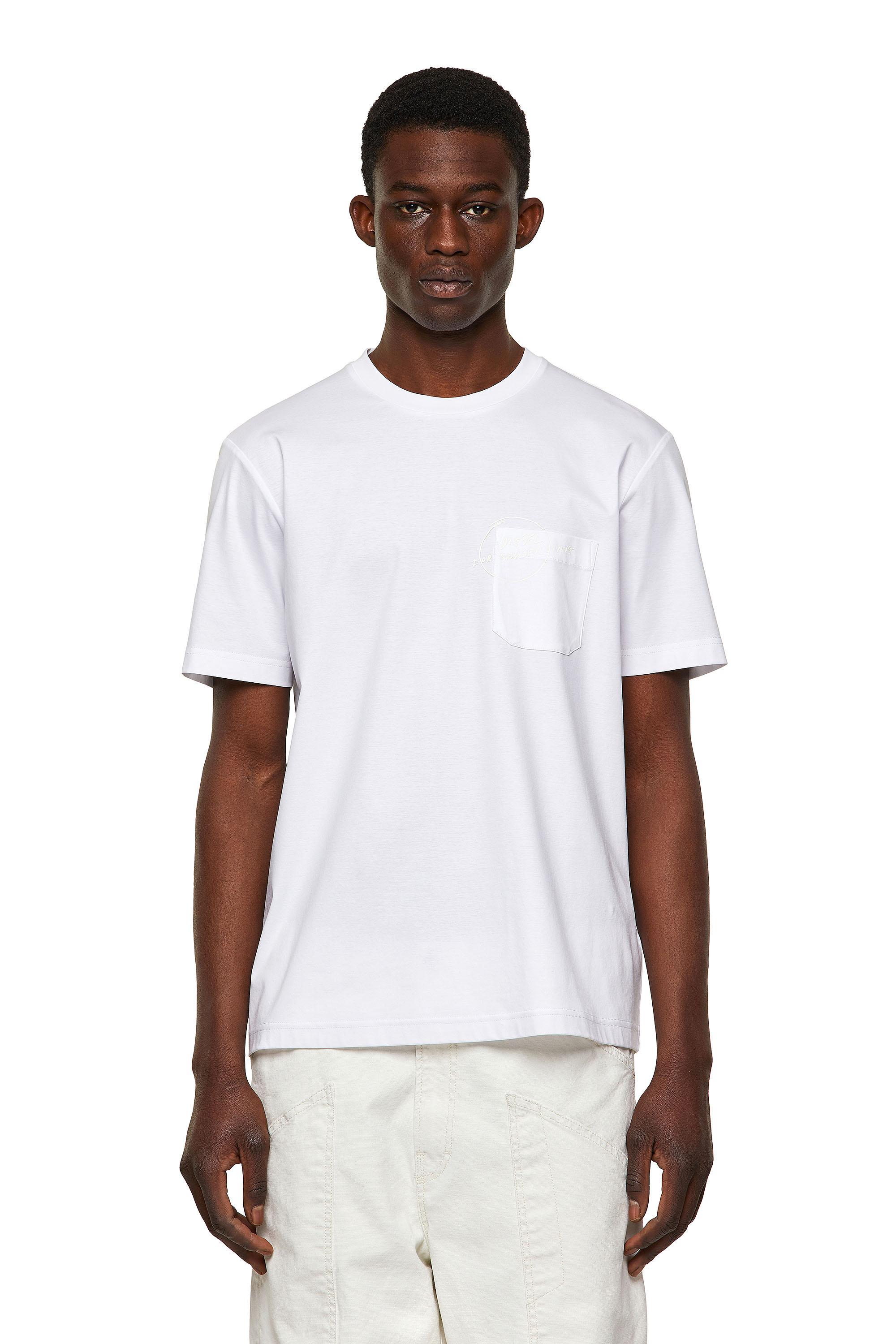 Diesel - T-JUST-WORKY, White - Image 3