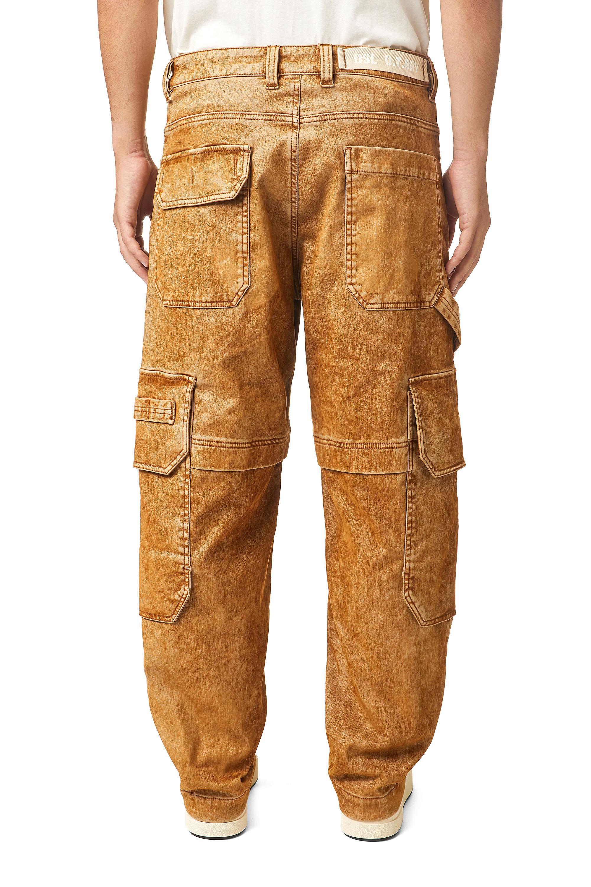 Diesel - D-Multy Tapered JoggJeans® 0AFAT, Light Brown - Image 4