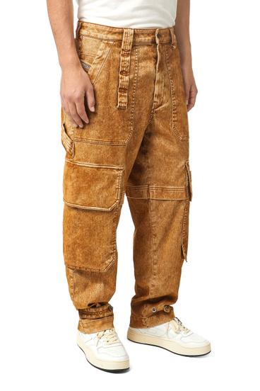 Diesel - D-Multy Tapered JoggJeans® 0AFAT, Light Brown - Image 4