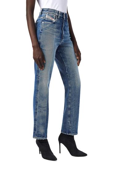 Diesel - D-Arcy 09A26 Straight Jeans, Azul medio - Image 4