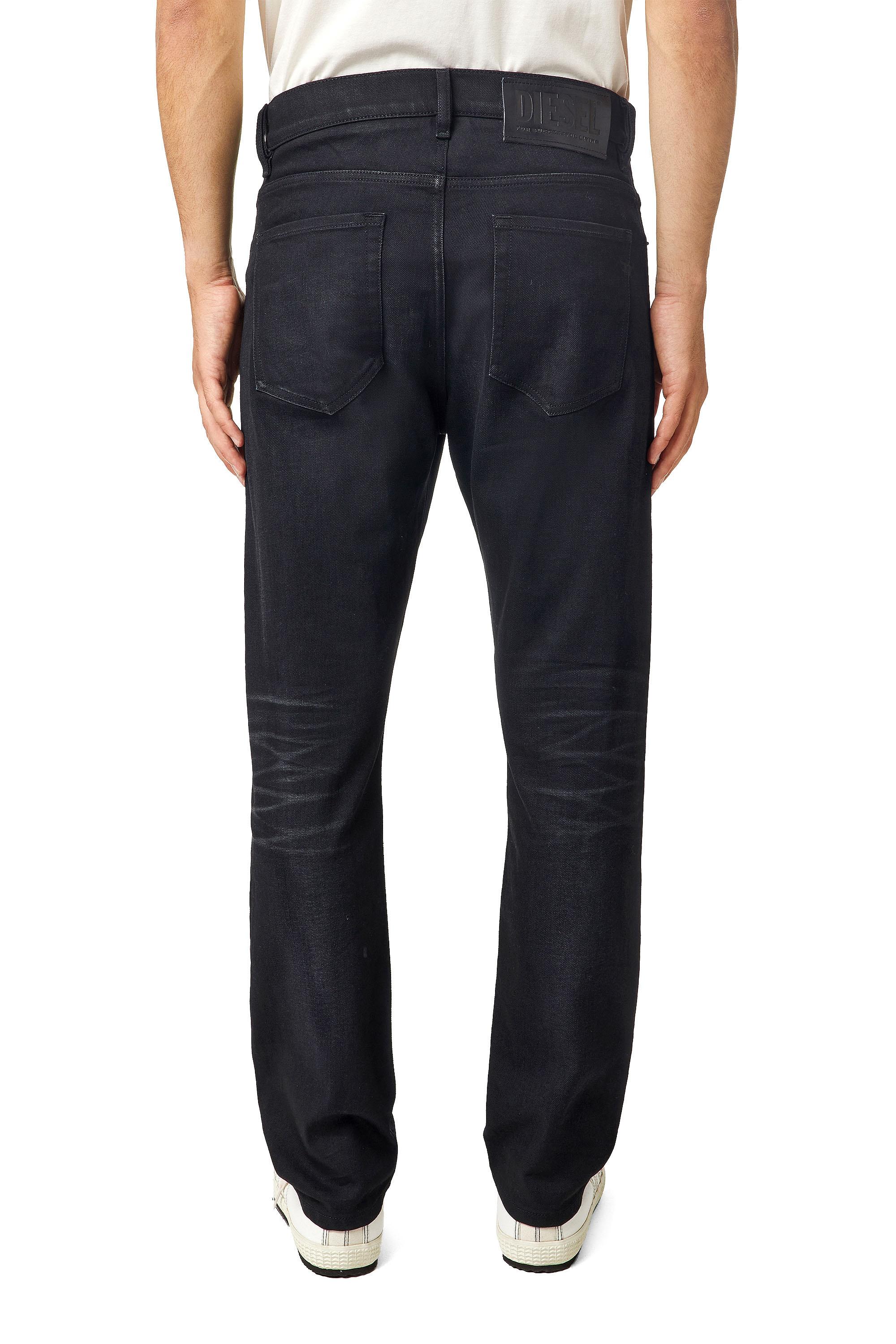 Diesel - D-Viker Straight Jeans 09A15, Black/Dark Grey - Image 4