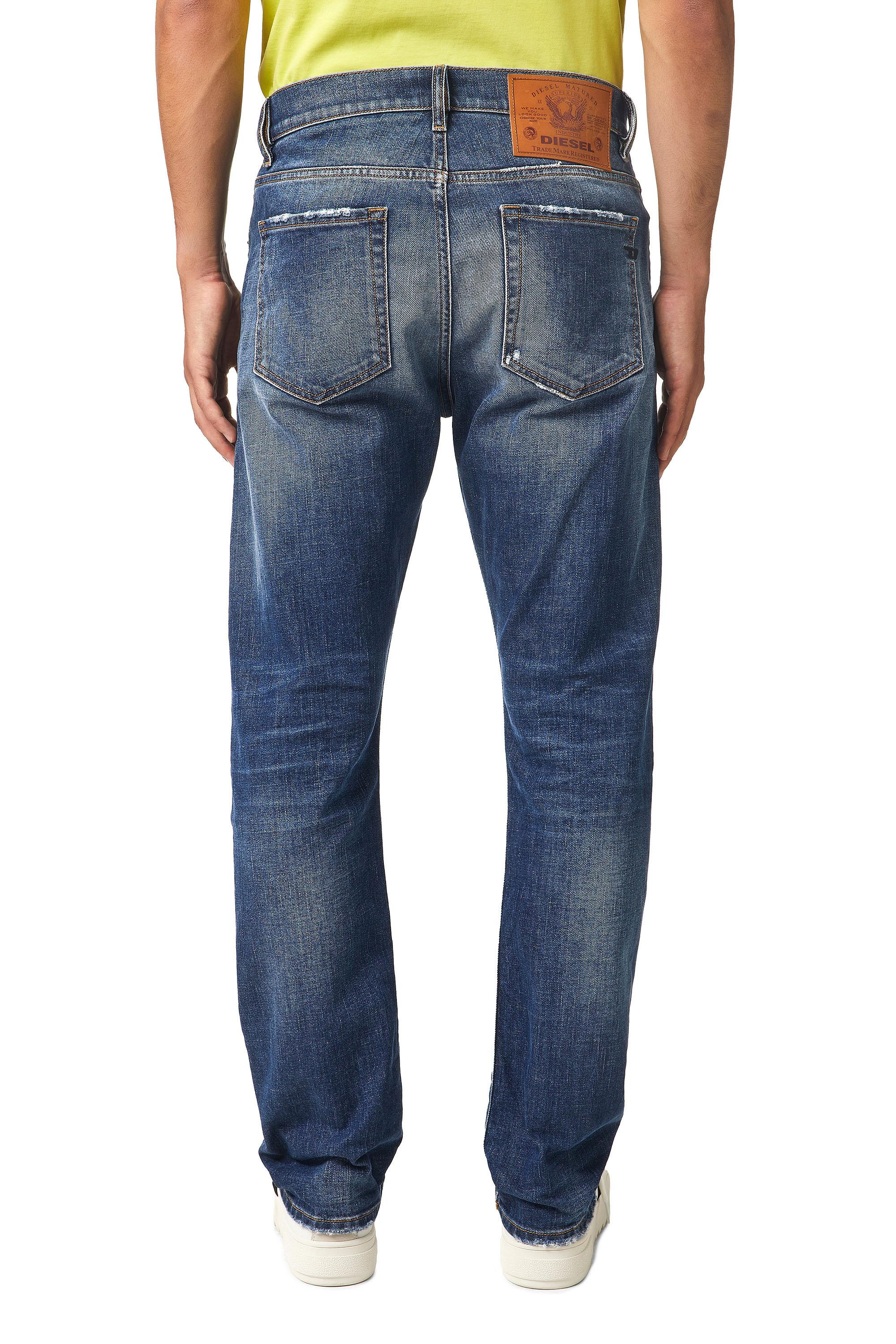 Diesel - D-Viker Straight Jeans 09A92, Medium blue - Image 4