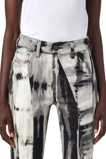 Diesel - D-Joy Slim Jeans 09B36, Black/White - Image 3