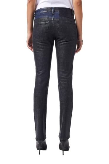Diesel - D-Lyla 09B59 Straight Jeans, Negro/Gris oscuro - Image 2