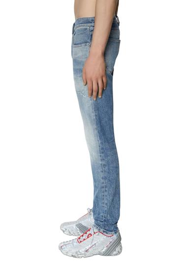 Diesel - 2019 D-STRUKT 009MW Slim Jeans, Blu Chiaro - Image 4