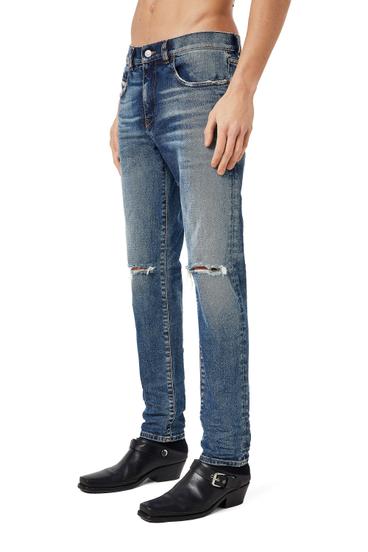 Diesel - 2019 D-STRUKT 09C87 Slim Jeans, Blu medio - Image 4