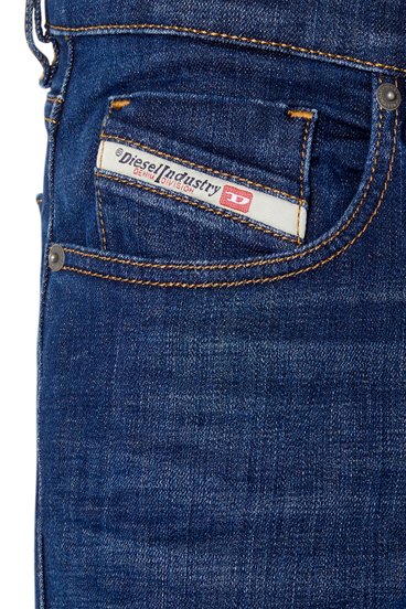 Diesel - 2019 D-STRUKT 09D45 Slim Jeans, Blu Scuro - Image 3