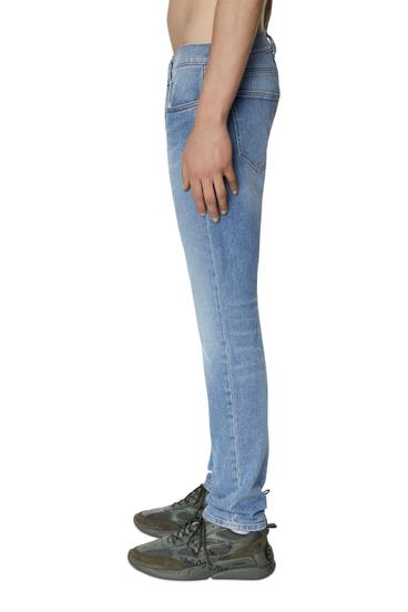 Diesel - 2019 D-STRUKT 09E13 Slim Jeans, Blu Chiaro - Image 4