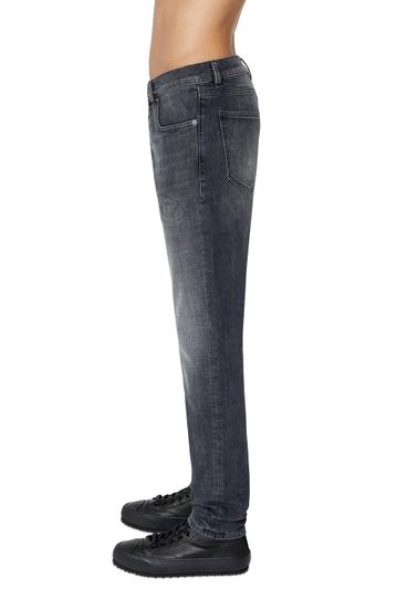 Diesel - 2019 D-STRUKT 09E35 Slim Jeans, Negro/Gris oscuro - Image 4