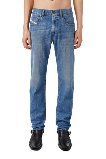Diesel - 2019 D-STRUKT 0EHAJ Slim Jeans, Blu medio - Image 1