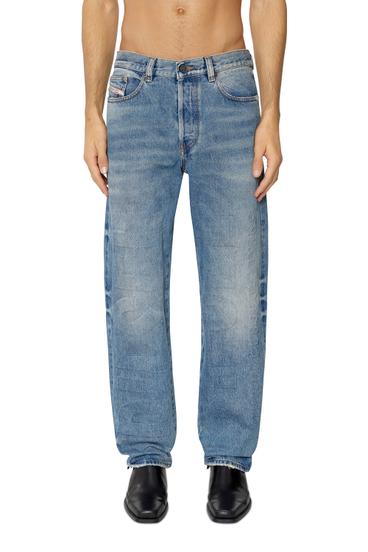 Diesel - 2010 007I3 Straight Jeans, Azul Oscuro - Image 1