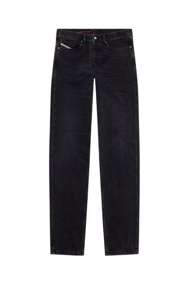 Diesel - 2010 09B88 Straight Jeans, Negro/Gris oscuro - Image 6