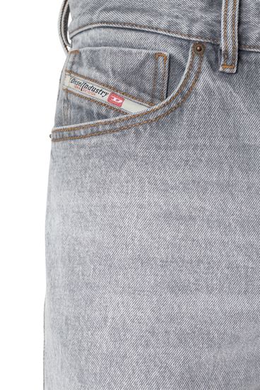 Diesel - 1995 007D4 Straight Jeans, Light Grey - Image 5