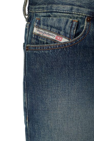 Diesel - 1995 09C04 Straight Jeans, Blu Scuro - Image 4