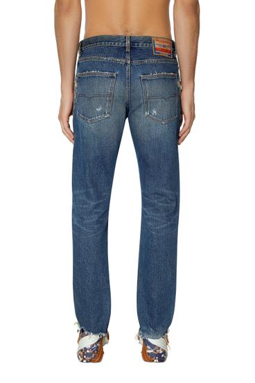 Diesel - 1995 09D93 Straight Jeans, Azul Oscuro - Image 2