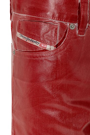 Diesel - 1995 09E50 Straight Jeans, Rot - Image 3