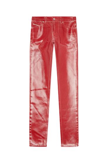 Diesel - 1995 09E50 Straight Jeans, Rosso - Image 6