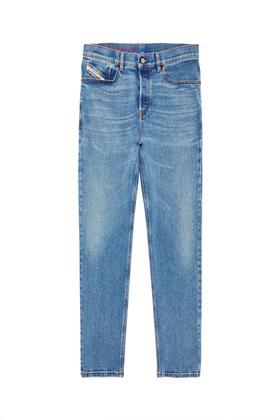 Diesel - 2005 D-FINING 09B92 Tapered Jeans, Azul Claro - Image 6