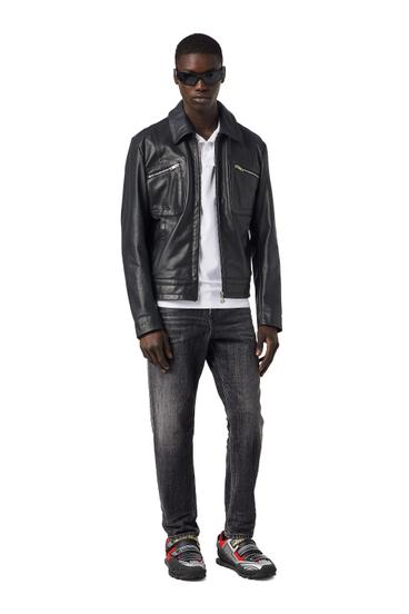 Diesel - 2005 D-FINING 09C75 Tapered Jeans, Negro/Gris oscuro - Image 5