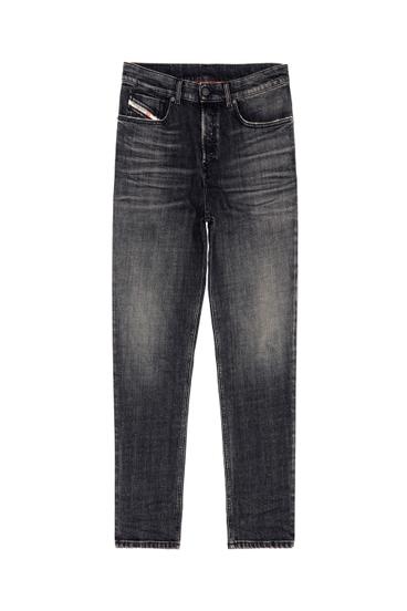 Diesel - 2005 D-FINING 09C75 Tapered Jeans, Negro/Gris oscuro - Image 6