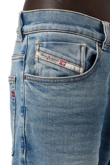Diesel - 2005 D-FINING 09C77 Tapered Jeans, Azul Claro - Image 5