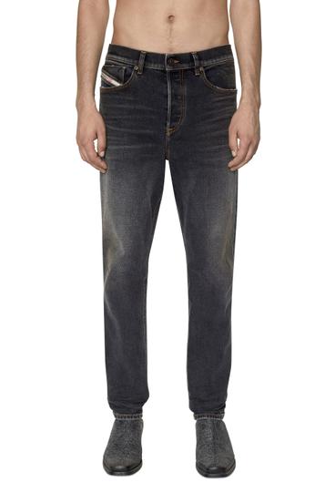 Diesel - 2005 D-FINING 09D66 Tapered Jeans, Nero/Grigio scuro - Image 2