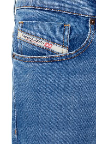 Diesel - 2005 D-FINING 09E34 Tapered Jeans, Mittelblau - Image 3