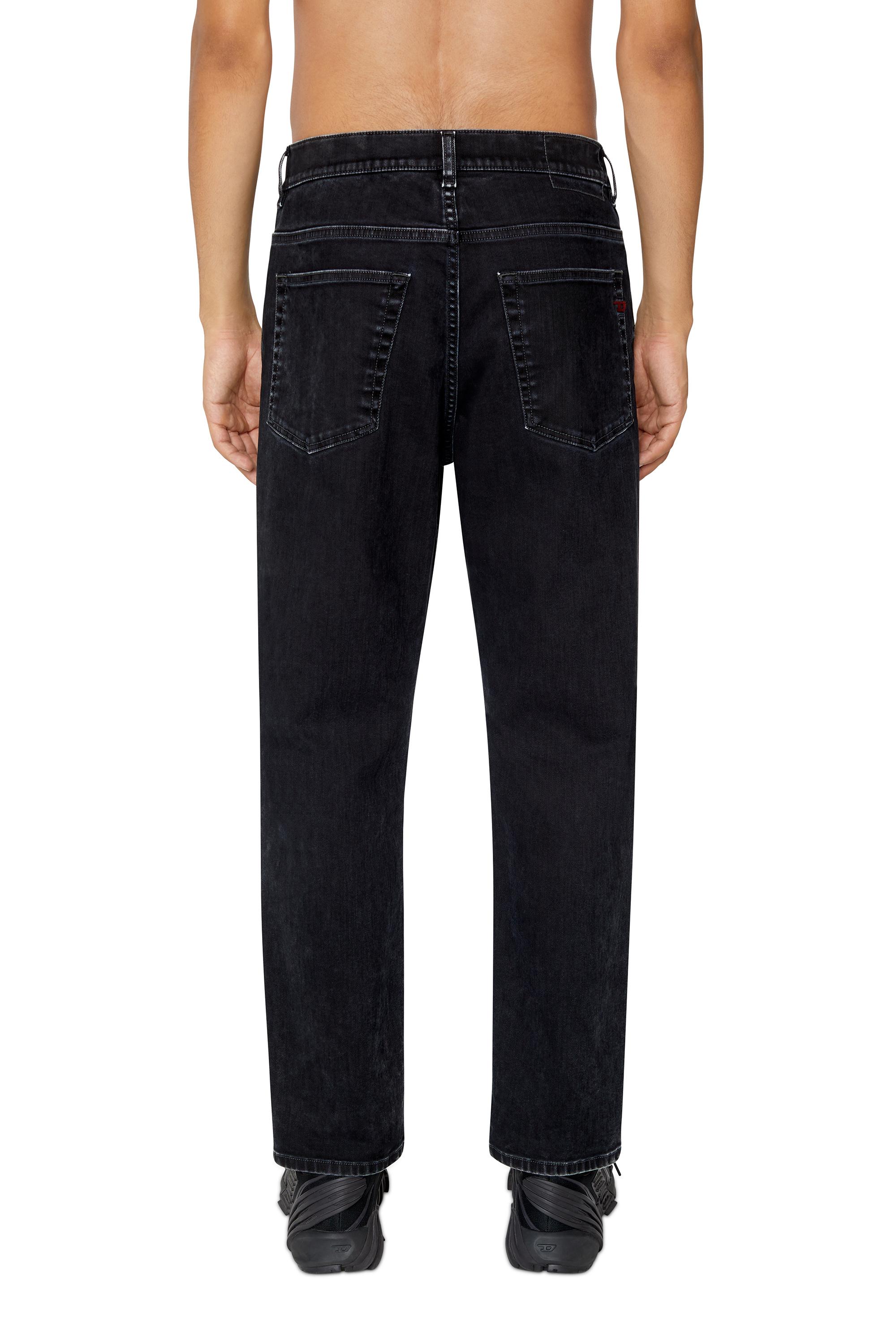 Diesel - 2005 D-FINING 0IHAO Tapered Jeans, Nero/Grigio scuro - Image 4