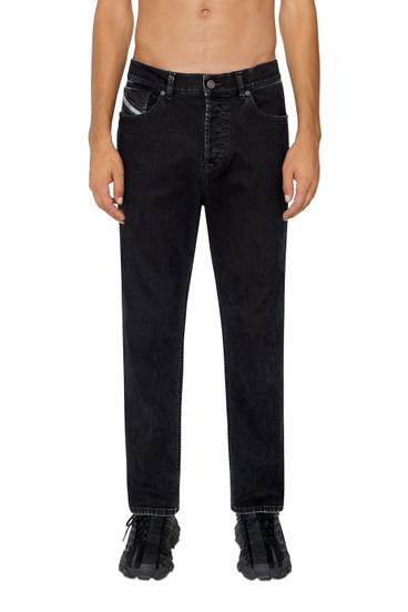 Diesel - 2005 D-FINING 0IHAO Tapered Jeans, Negro/Gris oscuro - Image 1