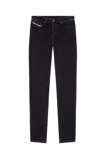Diesel - 2005 D-FINING 0IHAO Tapered Jeans, Negro/Gris oscuro - Image 6