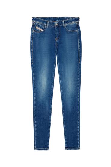 Diesel - 2018 SLANDY-LOW 09C21 Super skinny Jeans, Azul medio - Image 6