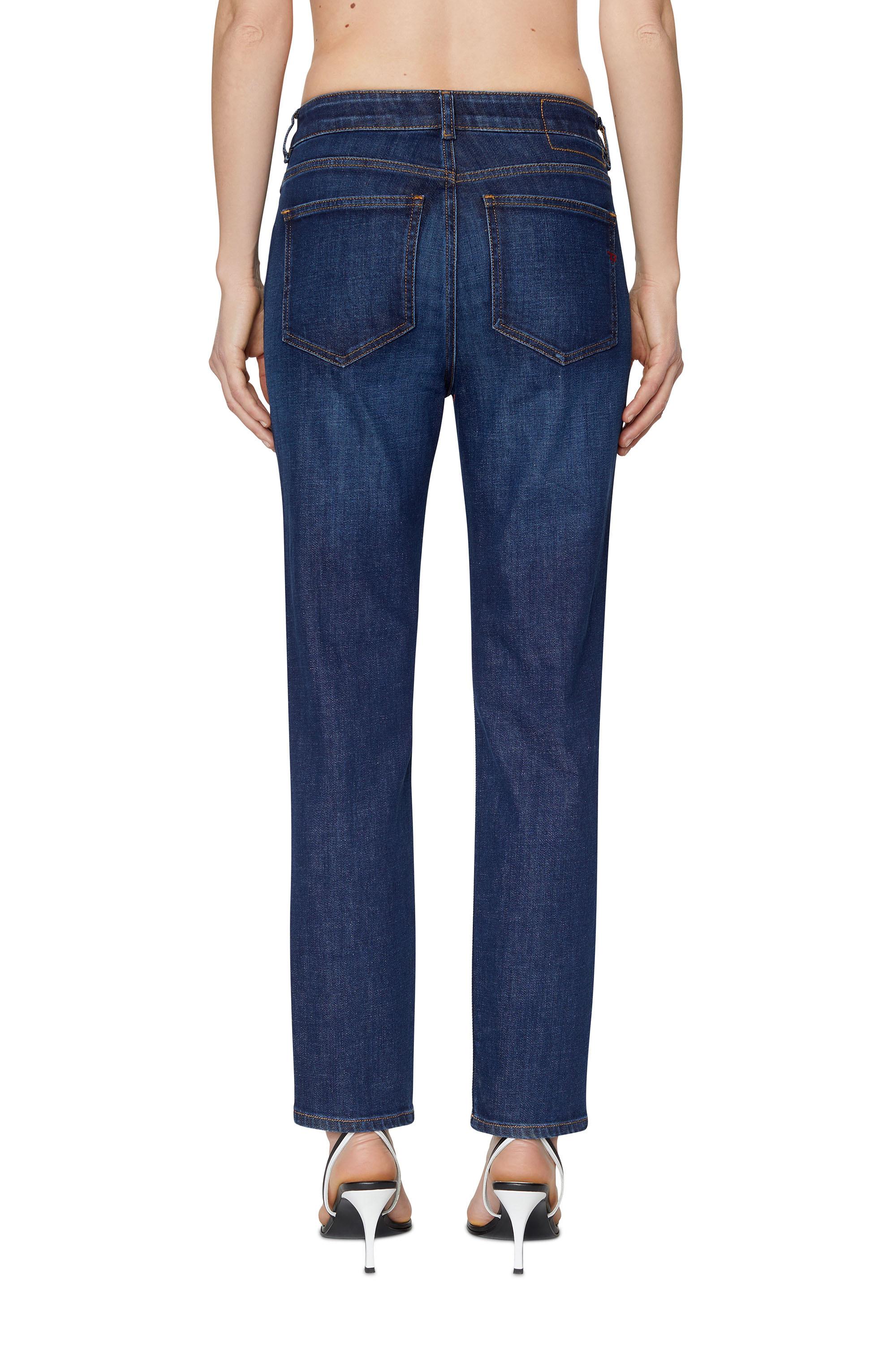 Diesel - 2004 09B90 Tapered Jeans, Azul Oscuro - Image 5