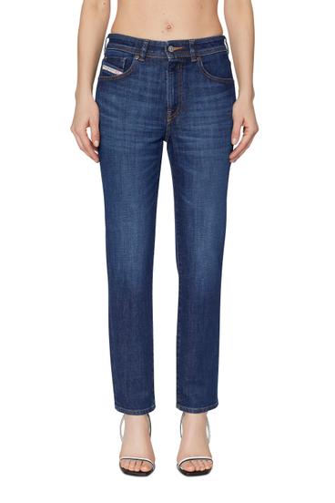 Diesel - 2004 09B90 Tapered Jeans, Azul Oscuro - Image 1