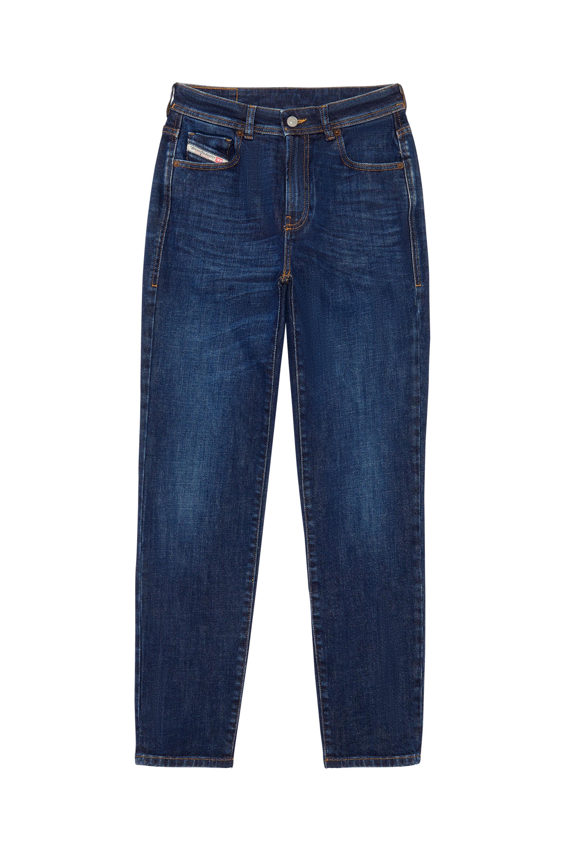 Diesel - 2004 09B90 Tapered Jeans, Azul Oscuro - Image 2