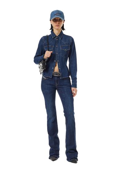 Diesel - 1969 D-EBBEY 09B90 Bootcut and Flare Jeans, Dunkelblau - Image 5