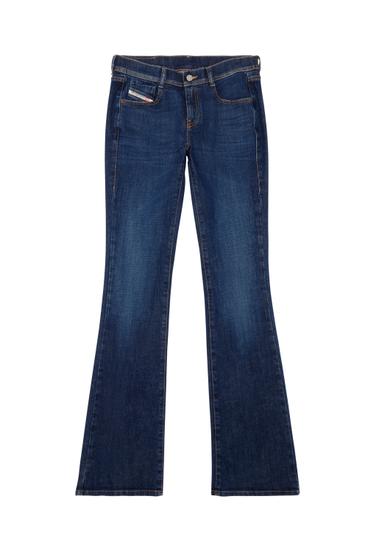 1969 D-EBBEY 09B90 Bootcut and Flare Jeans, Dark Blue - Jeans